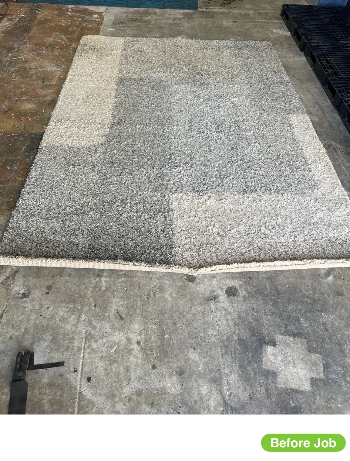 Rug cleaned by Riverina Rug Wash